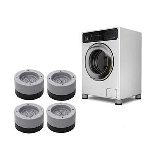 4Pc Furniture Risers Anti Vibration Feet Pads Washing Machine Universal Non-Slip